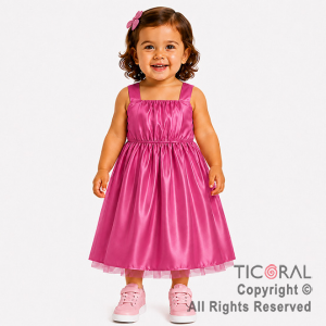 DISFRAZ PRINCESA LARGO CON BRETEL ROSA TALLE 0